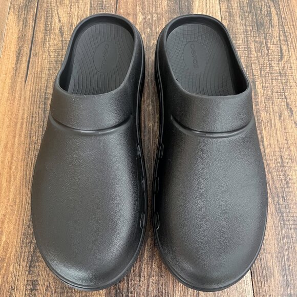 OOFOS OOcloog Clog Recovery Shoe Lightweight Comfort Support Mens Size 11 Black - Picture 3 of 13